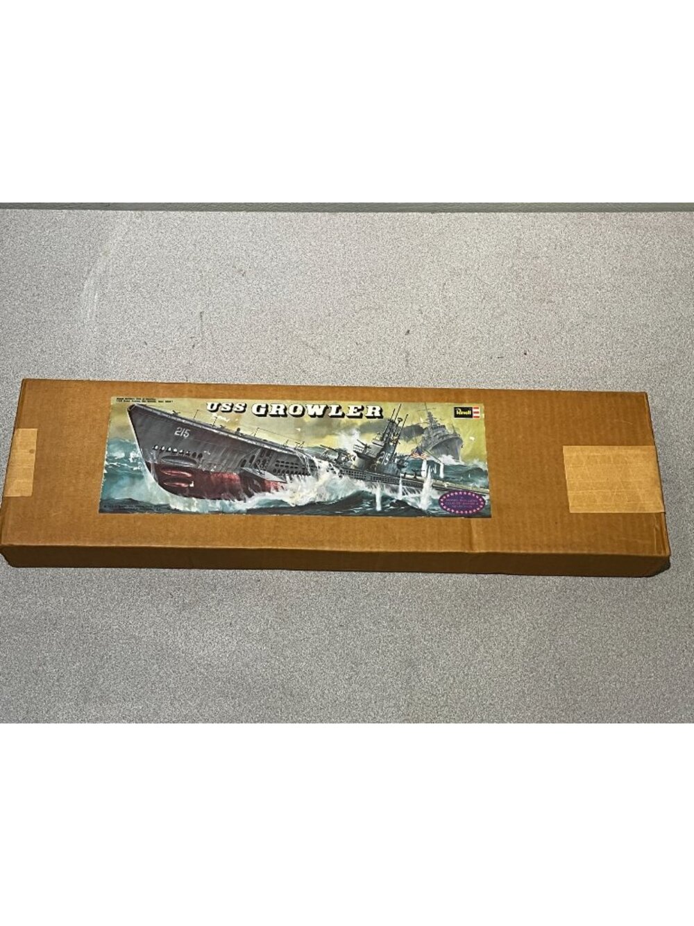 Vintage Revell Model Builders Club of America H-436 U.S.S. Growler Sub Kit